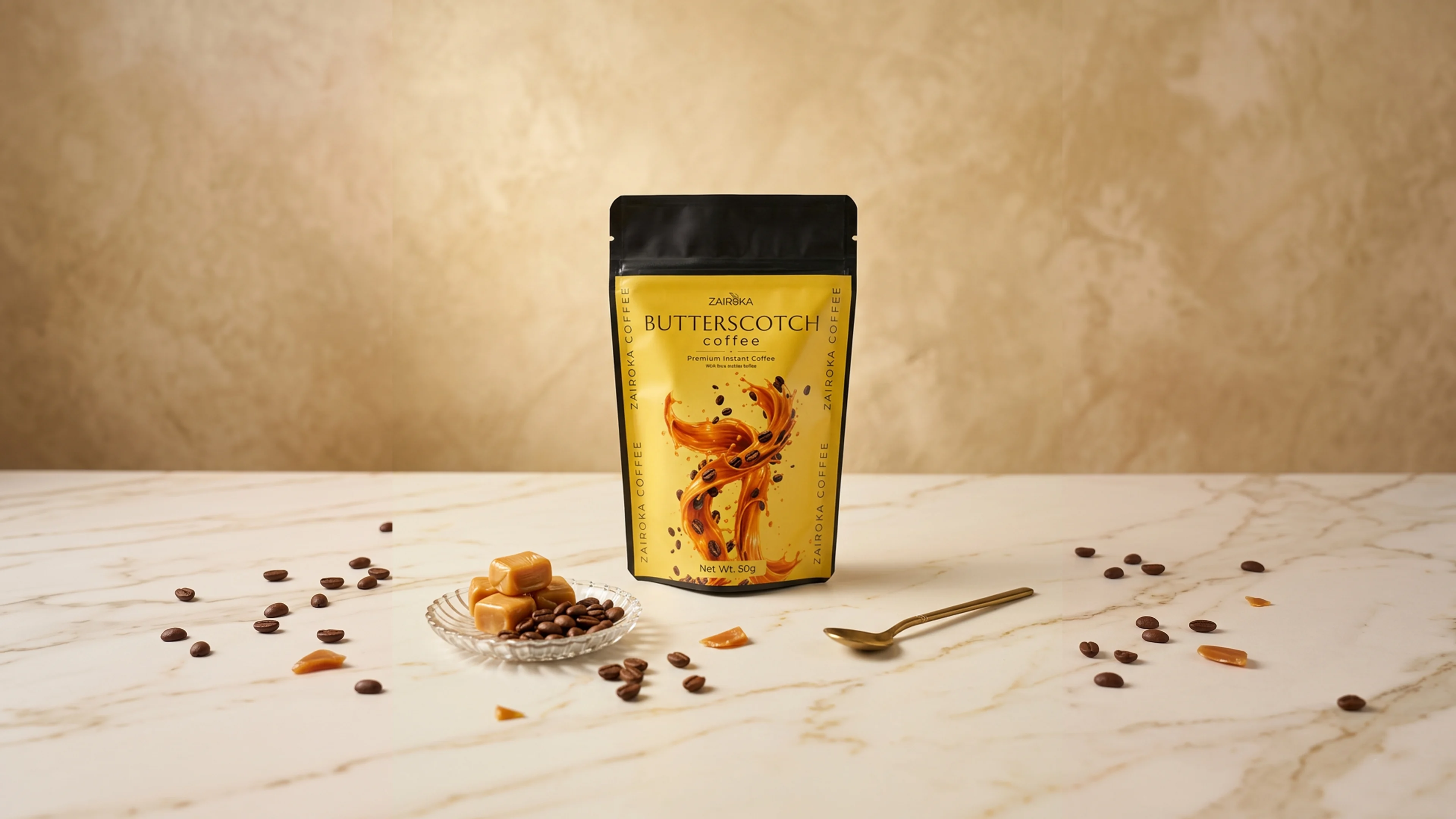 Zairoka Butterscotch Premium Instant Coffee