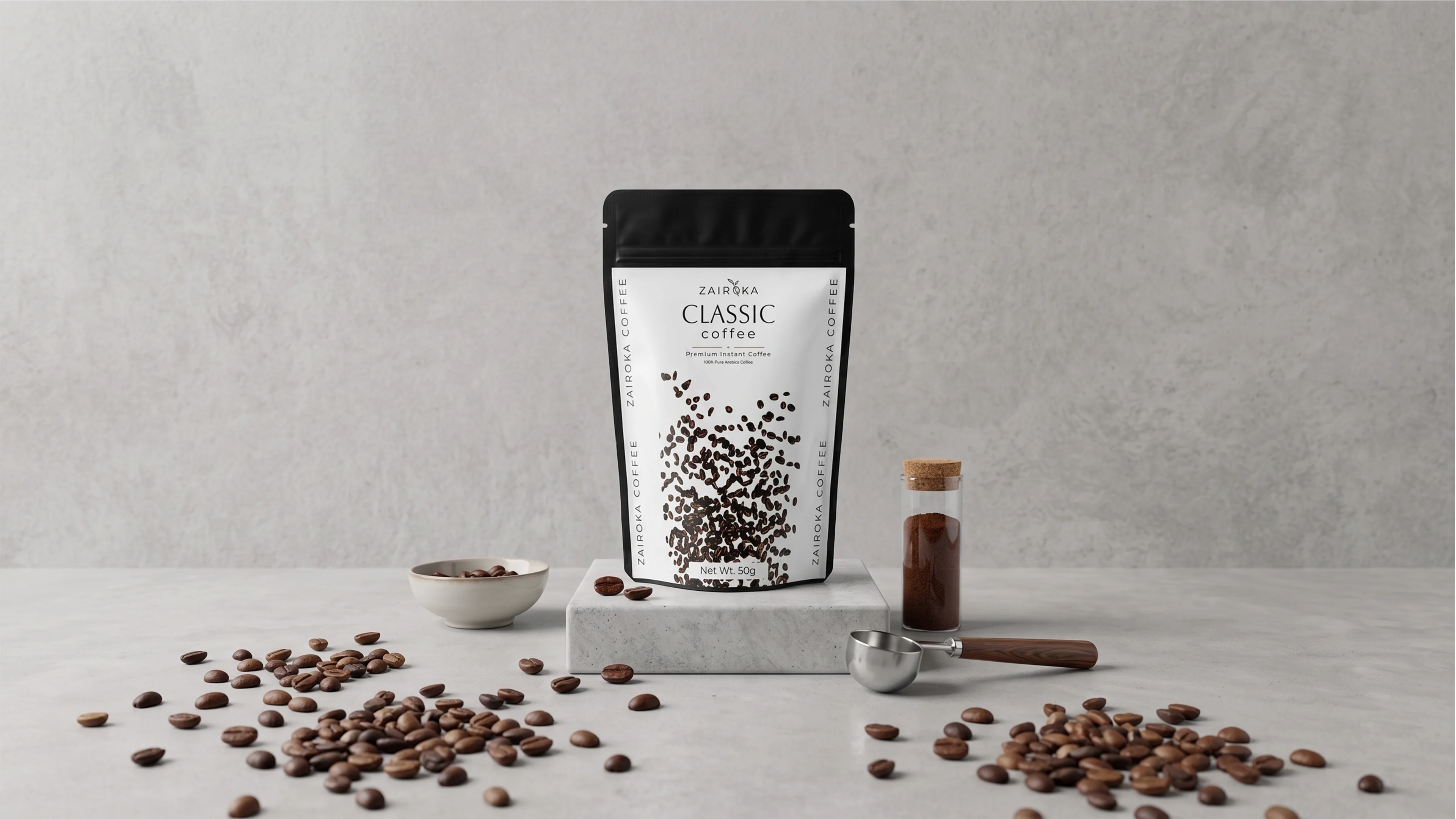 Zairoka Classic Roast Premium Instant Coffee